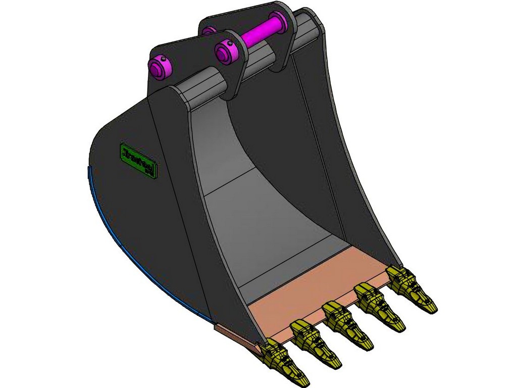 CAZO EXCAV TRASTEEL HIDROMEK HMK102B L-400 mm